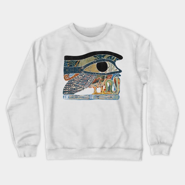 Eye Of Horus Apparel Crewneck Sweatshirt by fernandaschallen